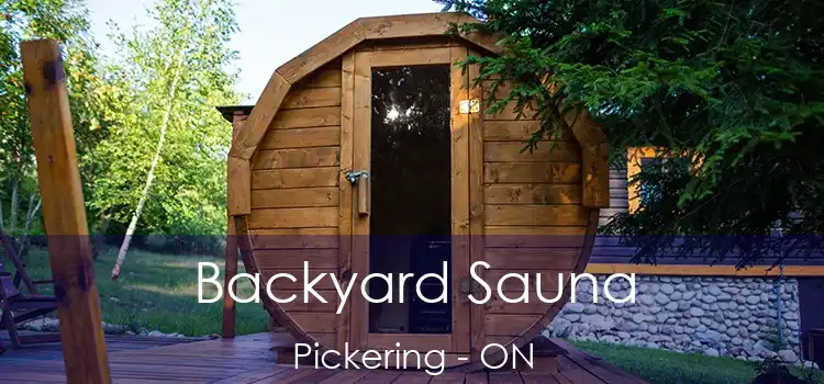  Backyard Sauna Pickering - ON