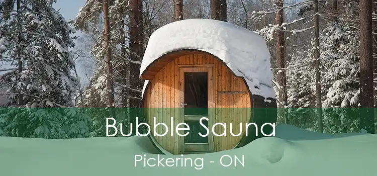  Bubble Sauna Pickering - ON