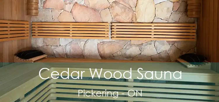  Cedar Wood Sauna Pickering - ON