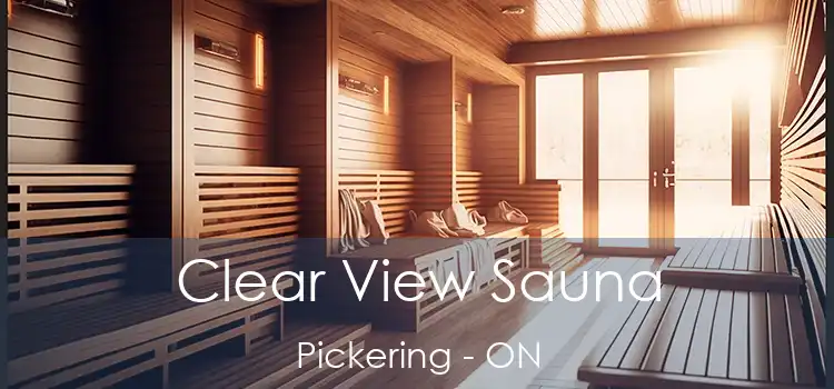  Clear View Sauna Pickering - ON