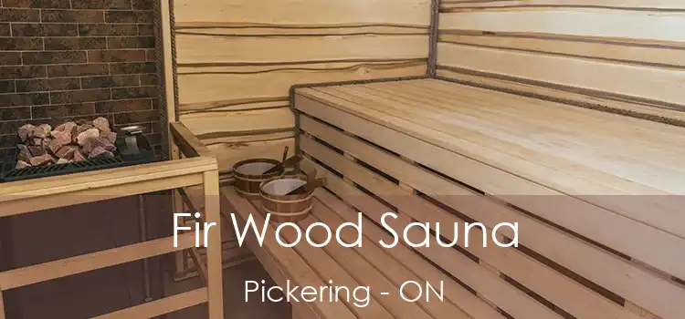  Fir Wood Sauna Pickering - ON