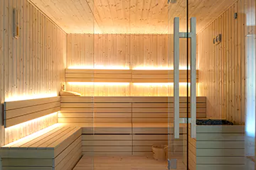 Modern Sauna Setup in Pickering, Ontario