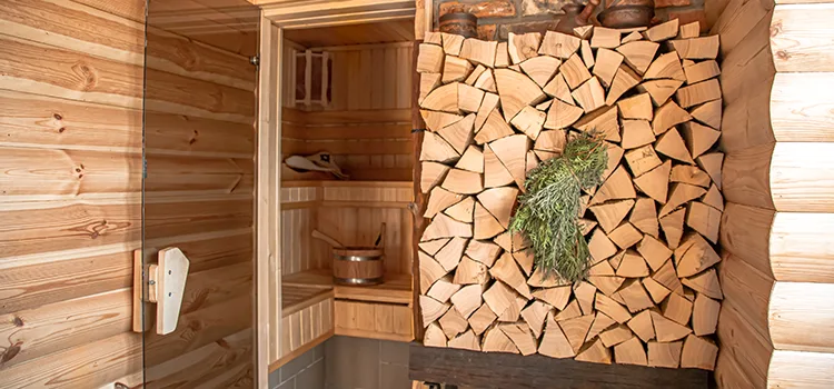 Broken Basswood Sauna Repair Services in Pickering, Ontario