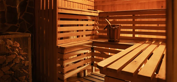 Cedar Wood Sauna Restoration and Refurbishment in Pickering, Ontario