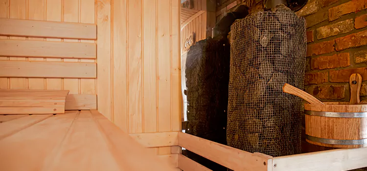 Hemlock Wood Sauna Renovation Services in Pickering, Ontario
