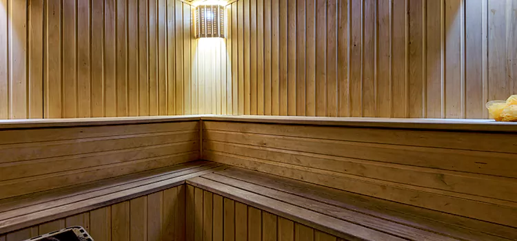 Modern Outdoor Sauna  Setup in Pickering, Ontario