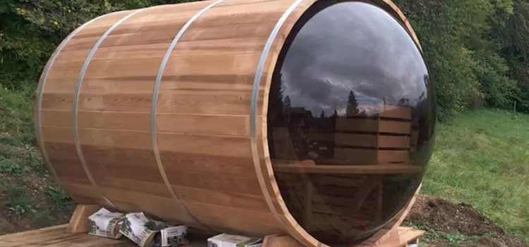 Panorama 4-Person Glass Cabin Sauna Maintenance in Pickering, Ontario