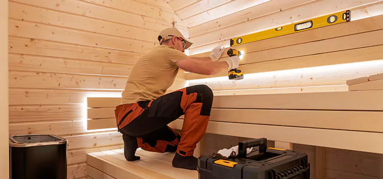 Residential Sauna Assembly And Installation in Pickering, Ontario