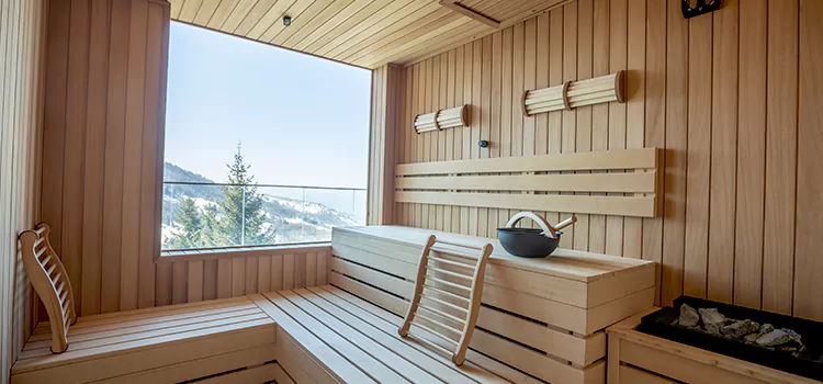 Infrared Sauna Glass Window Installation in Pickering, ON