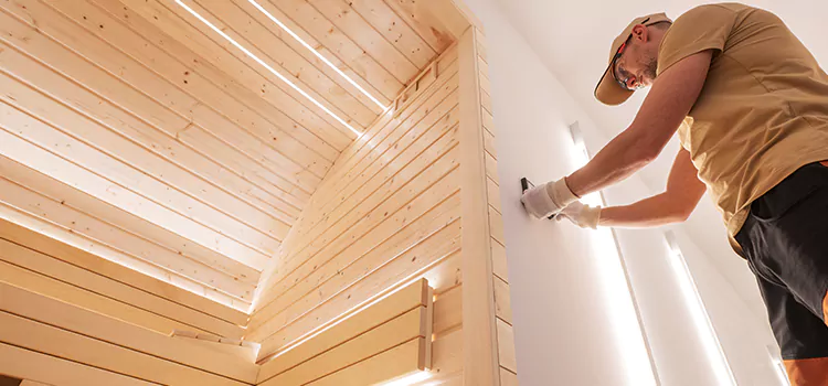 Luxury Spa-grade Sauna Setup in Pickering, Ontario