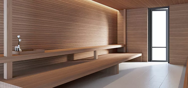 Spruce Wood Sauna Maintenance in Pickering, ON