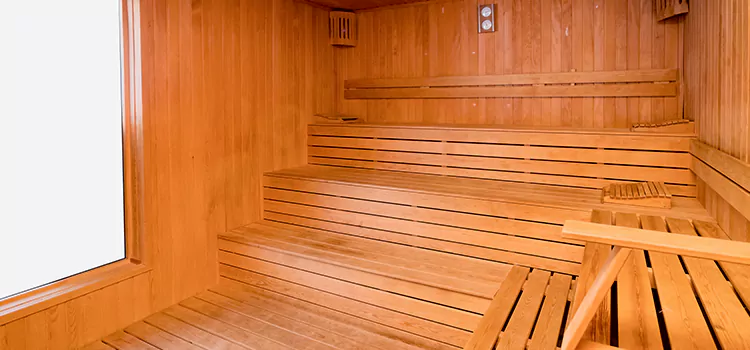 Custom Hemlock Wood Sauna Construction in Pickering, Ontario