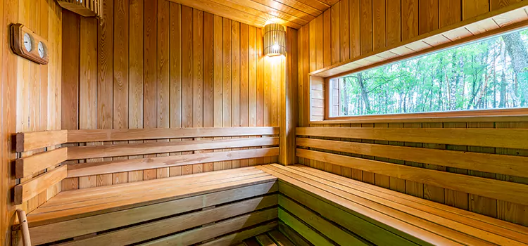 Indoor Modern Sauna Setup Services in Pickering, ON