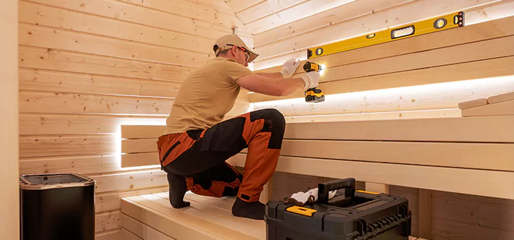 Outdoor Sauna Installation Service in Pickering, ON