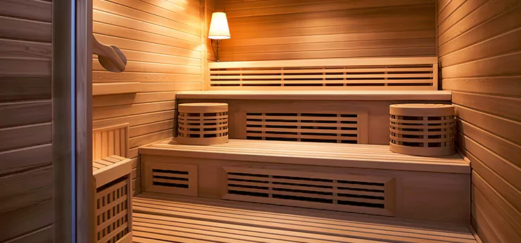Outdoor Sauna Setup in Pickering, ON