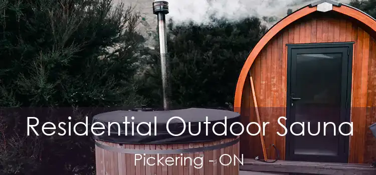  Residential Outdoor Sauna Pickering - ON