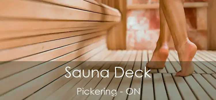  Sauna Deck Pickering - ON