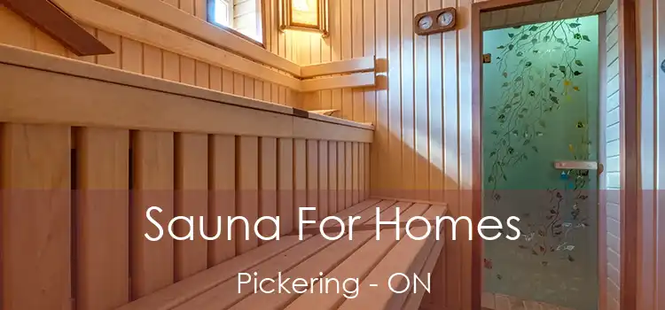  Sauna For Homes Pickering - ON