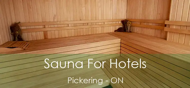  Sauna For Hotels Pickering - ON