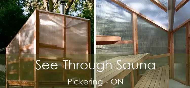  See-Through Sauna Pickering - ON
